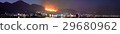 Beppu city panorama night view Ogi fire festival 29680962