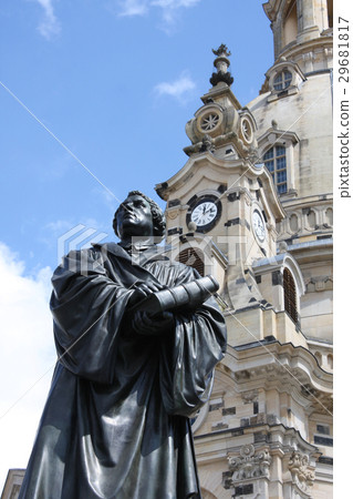 the Martin Luther monument in Dresden (Germany) the Martin Luther monument in Dresden (Germany) 29681817