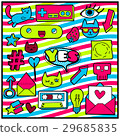Chic Fashion Summer Patch Badges 29685835