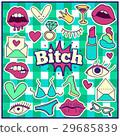 Chic Fashion Summer Patch Badges 29685839