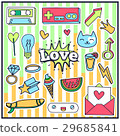 Cute Chic Fashion Summer Patch Badges 29685841