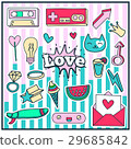 Cute Chic Fashion Summer Patch Badges 29685842