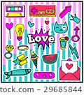 Cute Chic Fashion Summer Patch Badges 29685844