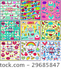 Cute Chic Fashion Summer Patch Badges Sets 29685847