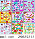Cute Chic Fashion Summer Patch Badges Sets 29685848