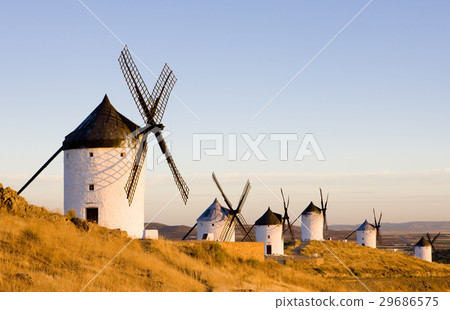 windmills, Consuegra, Castile-La Mancha, Spain 29686575