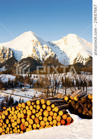 Belianske Tatry in winter, Slovakia 29687667