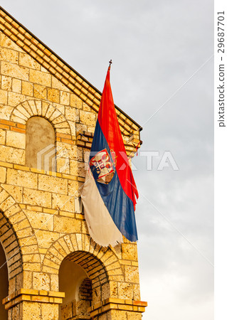 detail of church near Sargan, Serbia 29687701