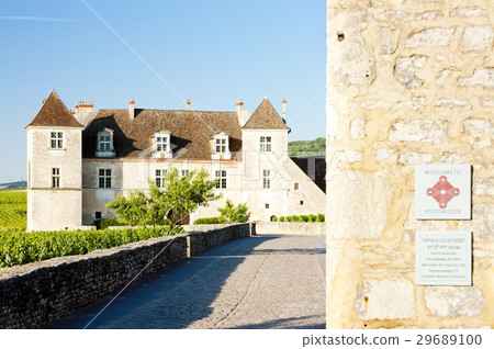 Clos Blanc De Vougeot Castle, Burgundy, France 29689100