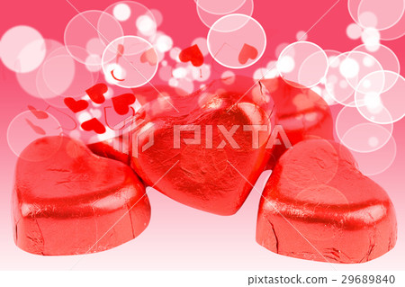 valentine day with ornament decoration background 29689840