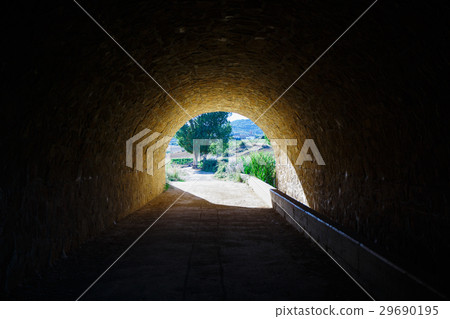 Light in a tunnel Light in a tunnel 29690195
