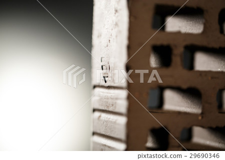 Closeup view of bricks 29690346