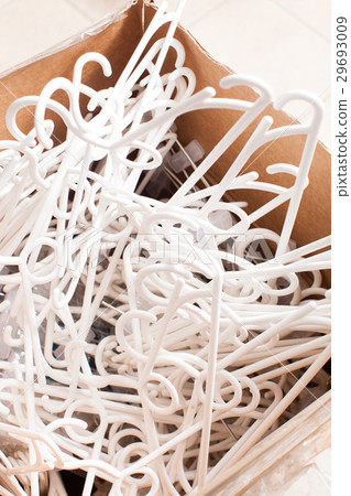 Plastic clothes hangers 29693009