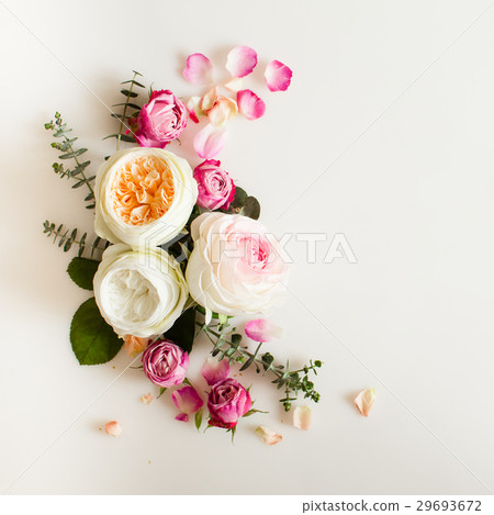 Floral wedding frame Floral wedding frame 29693672