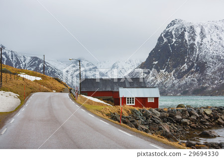 Fishing village in Lofoten Fishing village in Lofoten 29694330