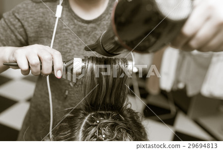 Styling female hair dryer Styling female hair dryer 29694813