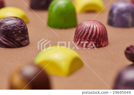 Colorful candies background 29695049
