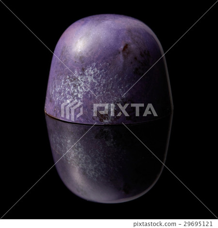 chocolate candy on black background 29695121