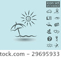 Pictograph of summer vacation 29695933