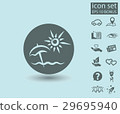 Pictograph of summer vacation 29695940