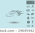 Pictograph of car 29695942