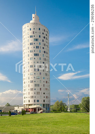 New tall round shape building New tall round shape building 29696286