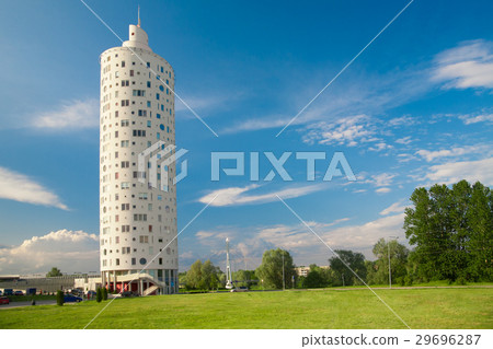 New tall round shape building New tall round shape building 29696287