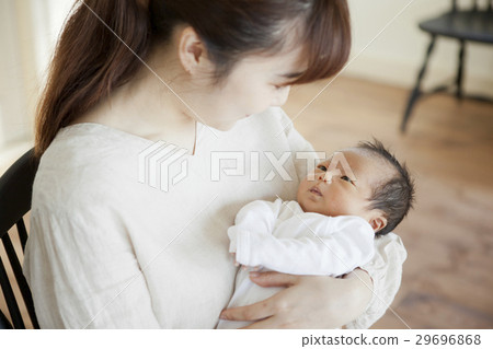 Newborn mother and child Newborn mother and child 29696868