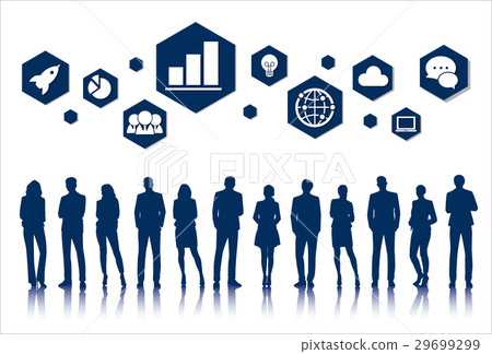 Vector UI Illustration Business People Concept 29699299
