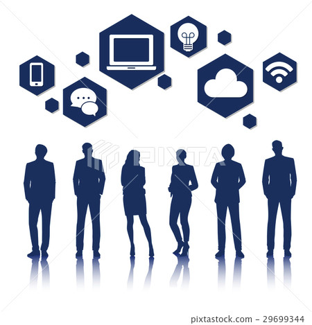 Vector UI Illustration Business People Concept 29699344