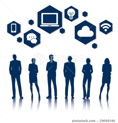 Vector UI Illustration Business People Concept 29699346