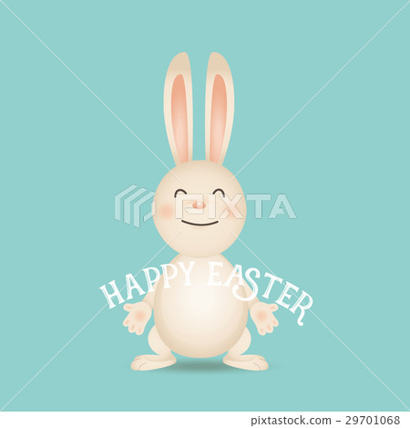 Happy easter background design. Happy easter cards with Easter bunnies. Vector illustration Happy easter background design. Happy easter cards with Easter bunnies. Vector illustration 29701068