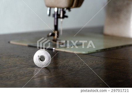 spool of thread on sewing machine 29701721
