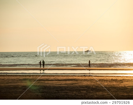 Beach at dusk Beach at dusk 29701926