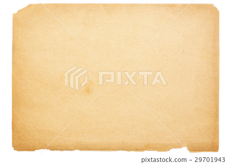 Isolated old brown paper texture Isolated old brown paper texture 29701943