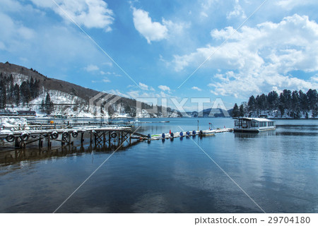Lake Nojiri and Kurohimeyama 29704180