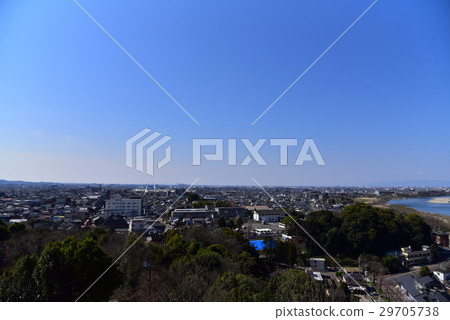 View from Inuyama castle castle tower View from Inuyama castle castle tower 29705738