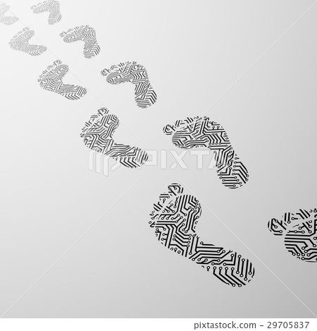 human foot. Stock illustration. human foot. Stock illustration. 29705837