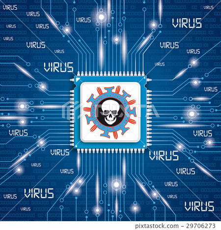 Microchip Processor Virus Microchip Processor Virus 29706273