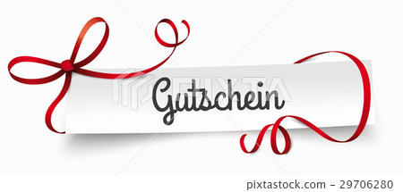 Paper Banner Ribbon Gutschein Paper Banner Ribbon Gutschein 29706280