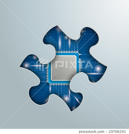 Puzzle Hole Microchip Puzzle Hole Microchip 29706291