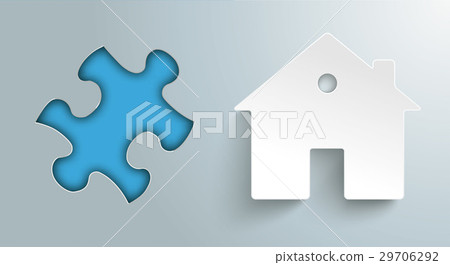 Puzzle Hole Paper House 29706292