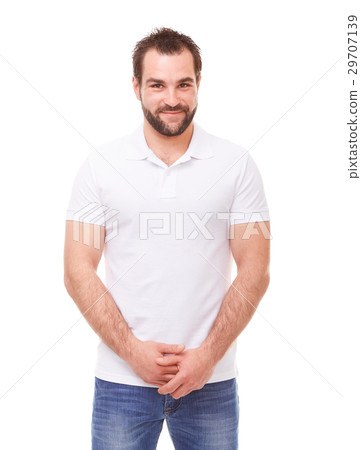 Architect with plan showing empty copyspace 29707139