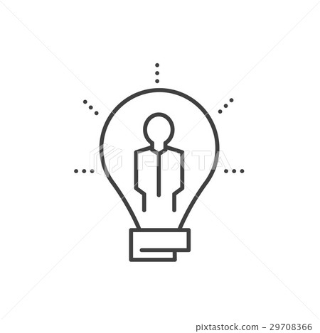 lighting BUSINESS Line Icon Style lighting BUSINESS Line Icon Style 29708366