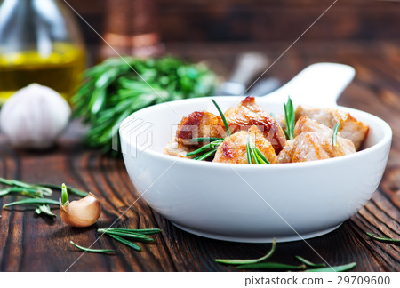 fried meat 29709600