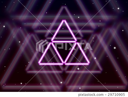 Magic triangle symbol spreads the shiny mystic Magic triangle symbol spreads the shiny mystic 29710905