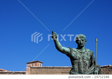 Statue of Julius Caesar Augustus in Rome, Italy 29712166
