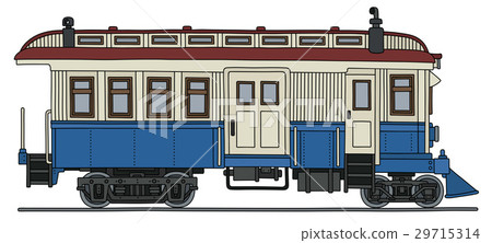 Vintage motor railcar 29715314