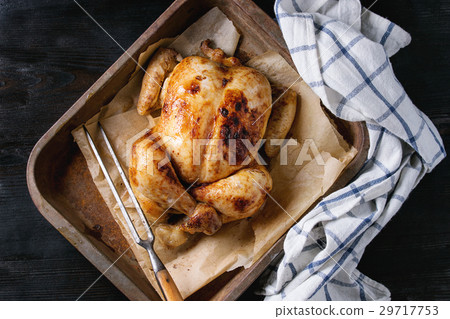 Grilled whole organic chicken Grilled whole organic chicken 29717753