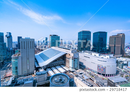 “大阪府”大阪站·城市景觀 29718417